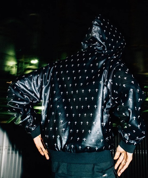 LAST NEST ブルゾン アウター LAST NEST/ラストネスト/Allover Cross