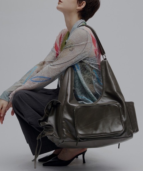 Ameri（アメリ） ショルダーバッグ バッグ VOYAGER BIG BAG レディース