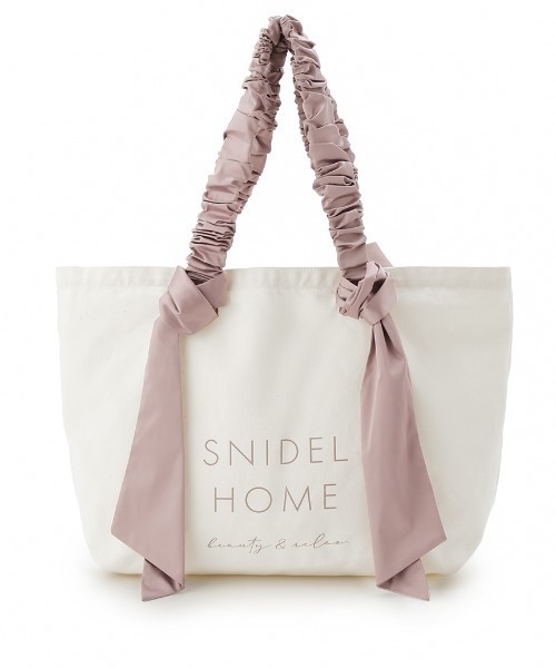 「SNIDEL HOME」 トートバッグ FREE ブラック レディース_画像3