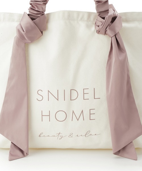 「SNIDEL HOME」 トートバッグ FREE ブラック レディース_画像6
