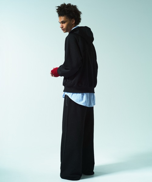 Camphor wood スウェットパンツ ジャージ WIDE BAGGY GRIDDER SWEAT