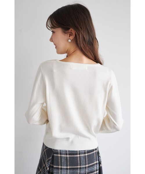 tocco closet（トッコ クローゼット） カーディガン しっとり保湿シ