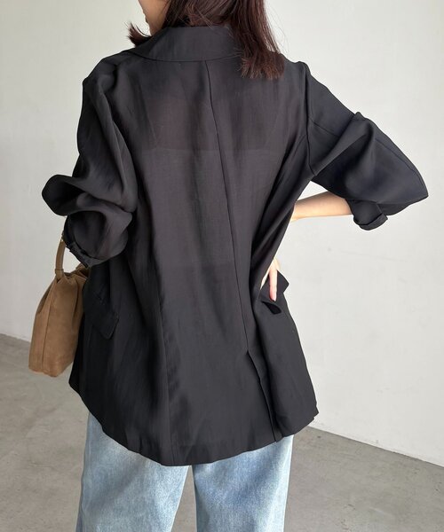 人気完売色　カプリシューレマージュ　ブラウン テーラードジャケット 早い者勝ち 人気完売色 カプリシューレマージュ ブラウン テーラードジャケット