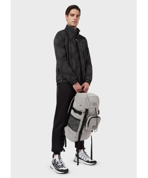 EA7 「EMPORIO ARMANI EA7」 マウンテンパーカー X-SMALL ブラック