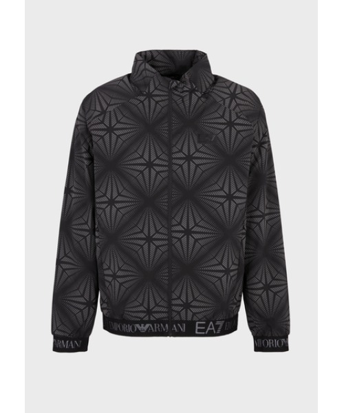 EA7 「EMPORIO ARMANI EA7」 マウンテンパーカー X-SMALL ブラック