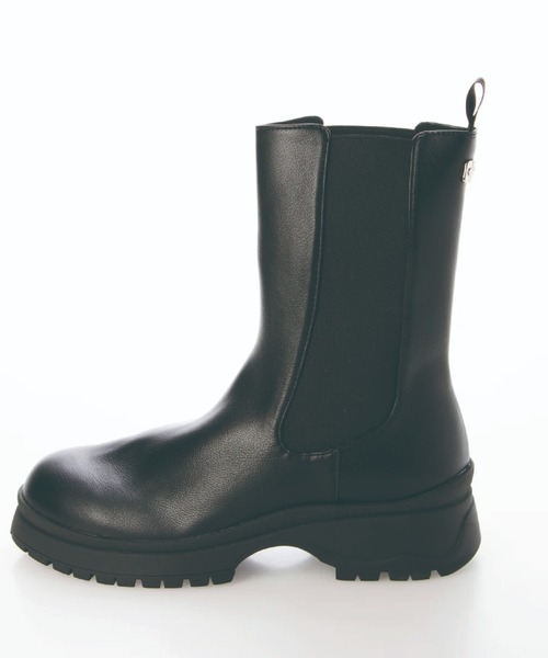 「Lucida」 ショートブーツ 38 アイボリー レディース_画像4