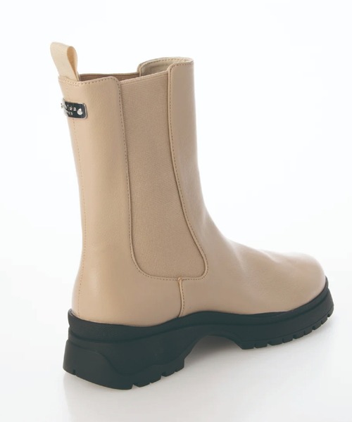 「Lucida」 ショートブーツ 38 アイボリー レディース_画像6