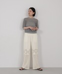 パンツ 「高身長サイズMT展開あり」パネルレー...の詳細画像1