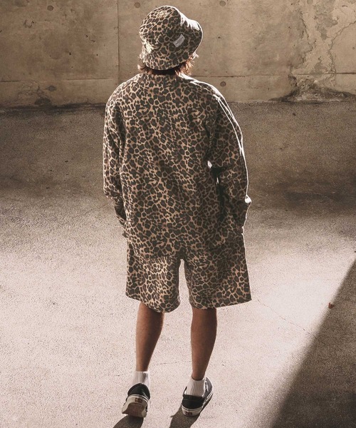 WONDER WALL MOTEL ワイドパンツ パンツ mp14450-REOPARD SHORTS