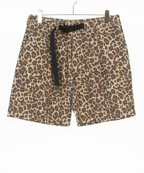 WONDER WALL MOTEL ワイドパンツ パンツ mp14450-REOPARD SHORTS
