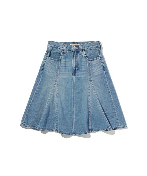 LEVI’S テンセル ゴデットフレアスカート 23 Levi's（リーバイス） デニムスカート テンセル ゴデットフレア