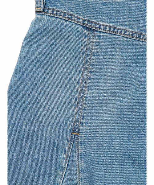 Levi's（リーバイス） デニムスカート テンセル ゴデットフレア