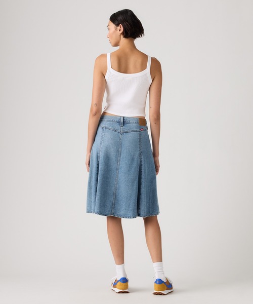 LEVI’S テンセル ゴデットフレアスカート 23 Levi's（リーバイス） デニムスカート テンセル ゴデットフレア