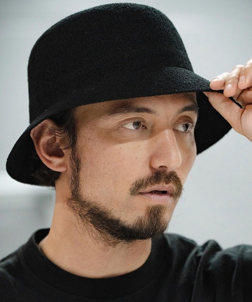 「CAMBIO」 ハット FREE ブラック メンズ_画像5