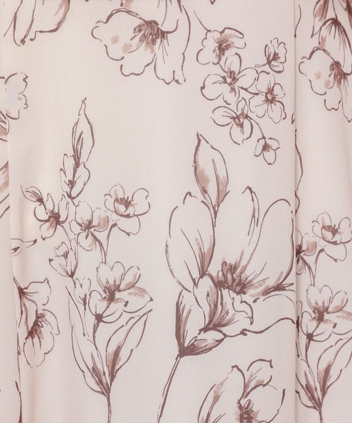 「mysty woman」 長袖ワンピース FREE アイボリー レディース_画像7