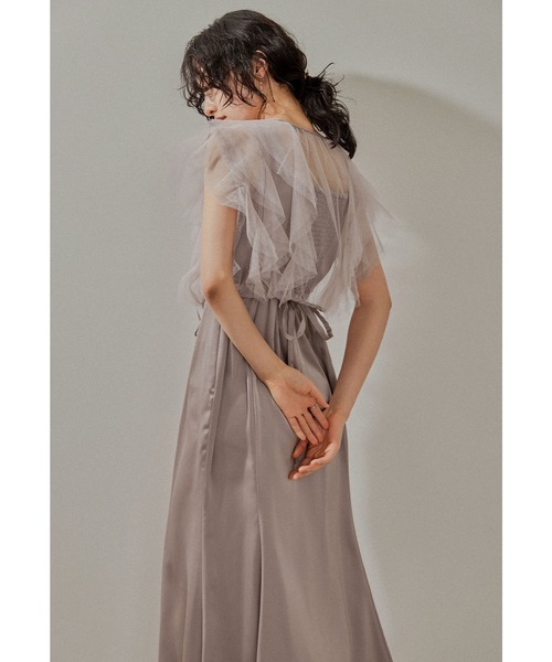 「niana」 ノースリーブワンピース M ネイビー レディース_5