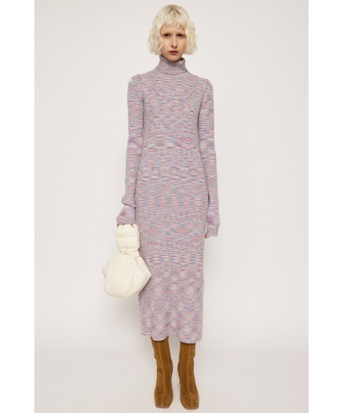 「SLY」 ニットワンピース FREE パープル レディース_画像7