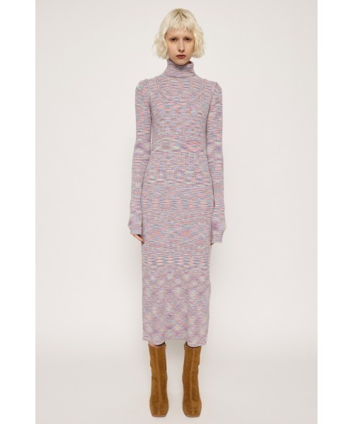 「SLY」 ニットワンピース FREE パープル レディース_画像8