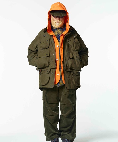 ☆Barbour☆バブアー オイルドジャケット　モッズコート　カーキ　フード付 Barbour（バブアー） ミリタリージャケット モッズコート 「Barbour