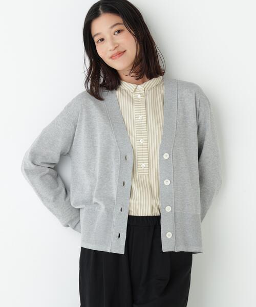 human woman（ヒューマンウーマン） カーディガン 「ウォッシャブル