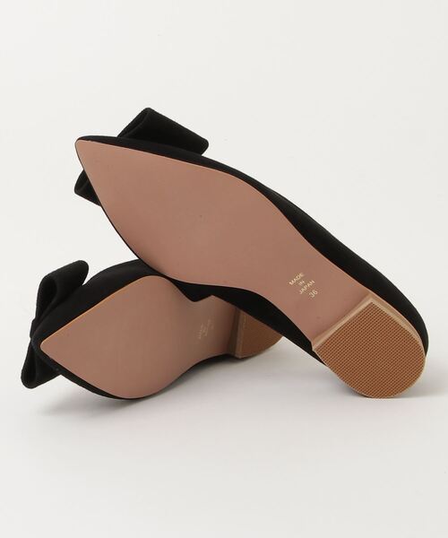 「Demi-Luxe BEAMS」 フラットパンプス 37 ブラック レディース_画像3
