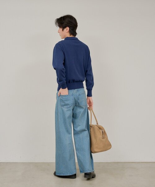WHIMSIC（ウィムジック） ワイドパンツ ジーンズ デニム デニムパンツ