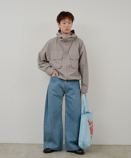 WHIMSIC（ウィムジック） ワイドパンツ ジーンズ デニム デニムパンツ