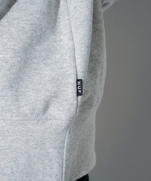 「HUF」 スウェットカットソー X-LARGE ブラック メンズの画像