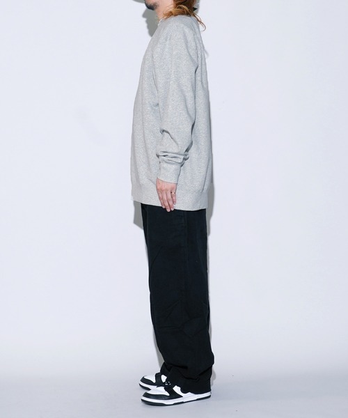 「HUF」 スウェットカットソー X-LARGE ブラック メンズの画像