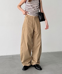 CANAL JEAN/El mar コットンクロップドパンツ CANAL JEAN（キャナル