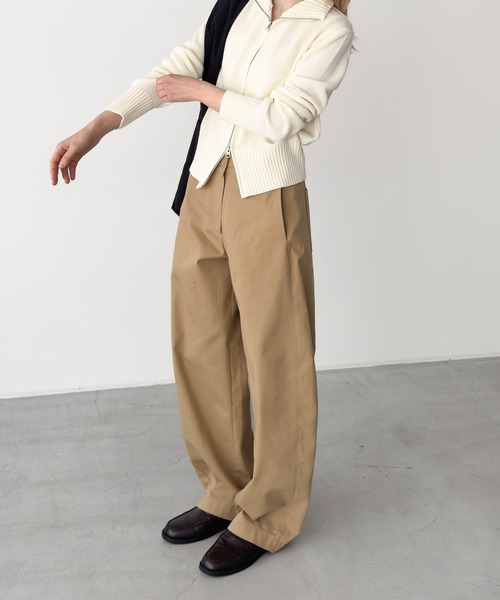 CANAL JEAN（キャナルジーン） パンツ El mar サイドシームコットン