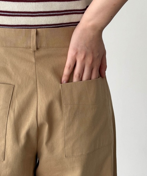 CANAL JEAN（キャナルジーン） ワイドパンツ パンツ El mar サイド