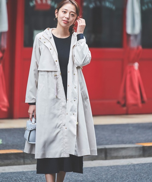 「LAISSE PASSE」 トレンチコート SMALL ベージュ レディース_画像2