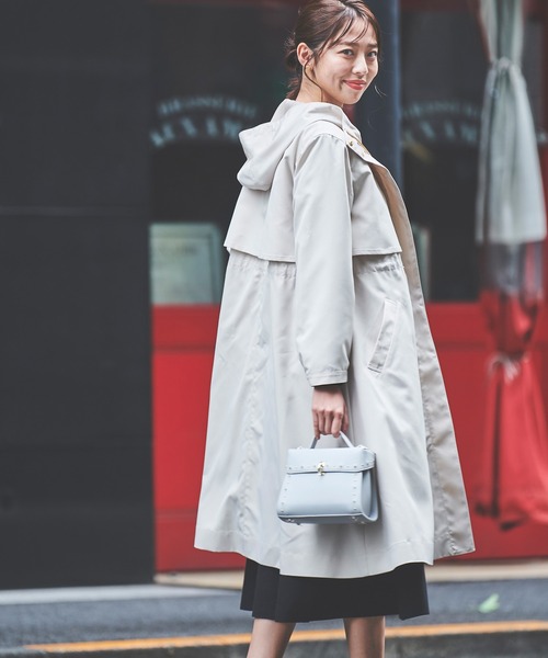 「LAISSE PASSE」 トレンチコート SMALL ベージュ レディース_画像4