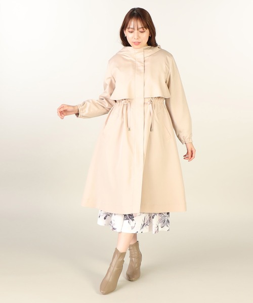 「LAISSE PASSE」 トレンチコート SMALL ベージュ レディース_画像8