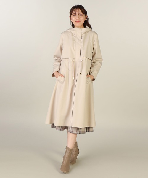 「LAISSE PASSE」 トレンチコート SMALL ベージュ レディース_画像9