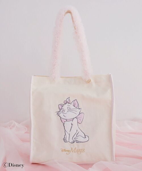 Disney（ディズニー） トートバッグ Disney Marie/フリルハンドル