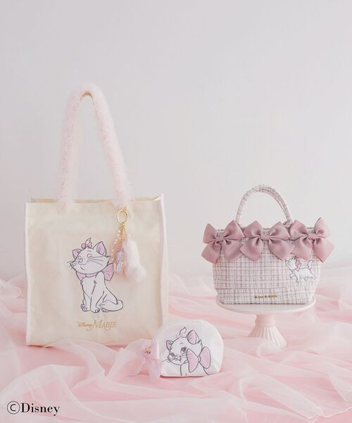Disney（ディズニー） トートバッグ Disney Marie/フリルハンドル
