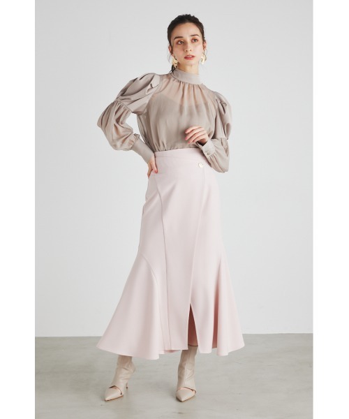 「rienda」 長袖ブラウス FREE ベージュ レディース_画像2