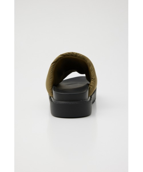 「RODEO CROWNS WIDE BOWL」 フラットサンダル MEDIUM カーキ レディース_画像2