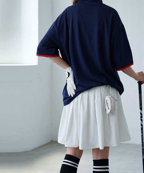 antiqua（アンティカ） スカート 「STCH」ミニ丈 プリーツ スコート