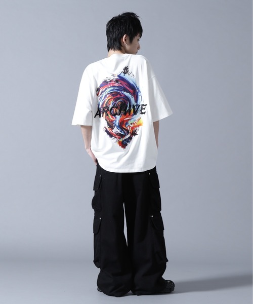tシャツ A4A/エーフォーエー/WHEEL S/S TEE メンズ レディースの画像