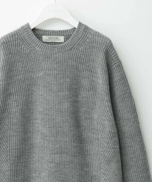 「URBAN RESEARCH Sonny Label」 長袖ニット X-LARGE グリーン メンズ_画像3