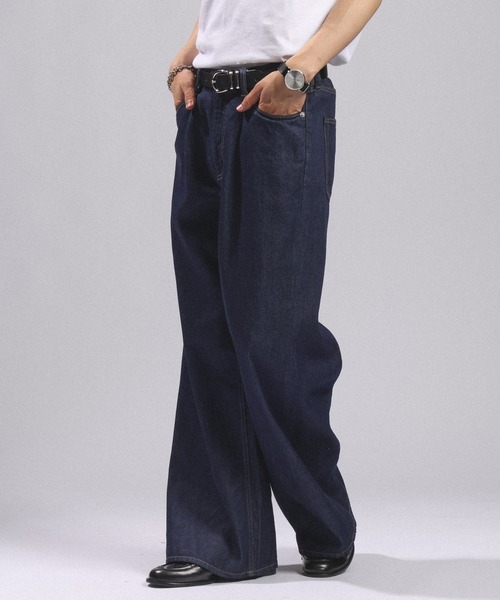 RAGEBLUE（レイジブルー） ワイドパンツ ジーンズ 10oz Denim Wide