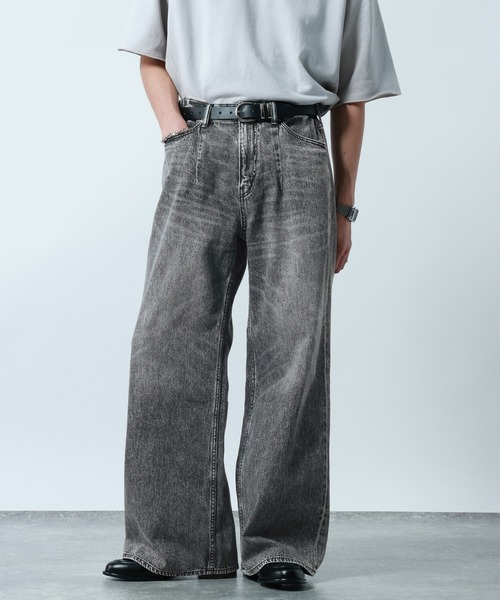 RAGEBLUE（レイジブルー） ジーンズ 10oz Denim Wide Flare Pants