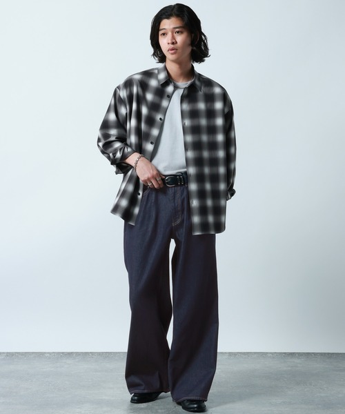 RAGEBLUE（レイジブルー） ジーンズ 10oz Denim Wide Flare Pants