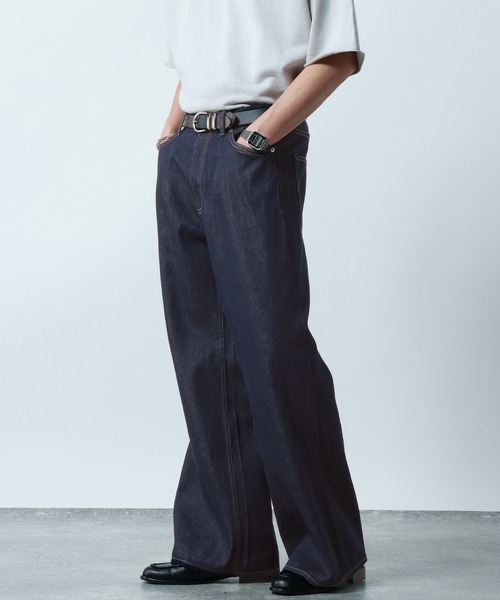 RAGEBLUE（レイジブルー） ジーンズ 10oz Denim Wide Flare Pants
