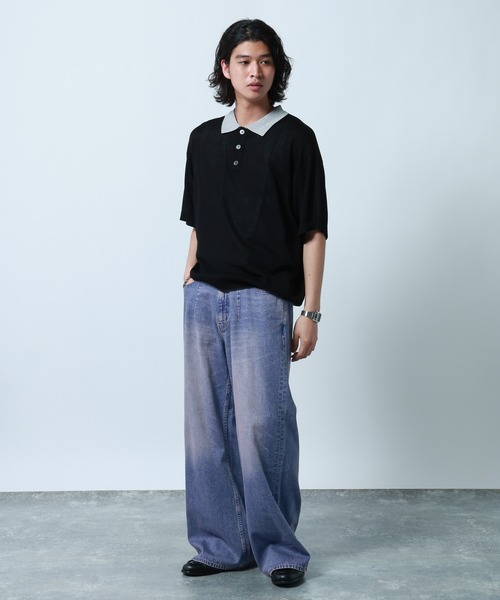 RAGEBLUE（レイジブルー） ジーンズ 10oz Denim Wide Flare Pants