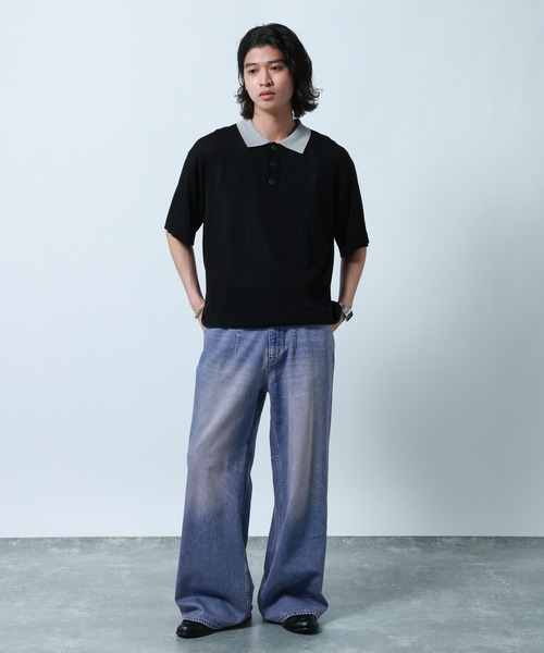 RAGEBLUE（レイジブルー） ワイドパンツ ジーンズ 10oz Denim Wide