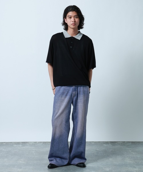 RAGEBLUE（レイジブルー） ジーンズ 10oz Denim Wide Flare Pants